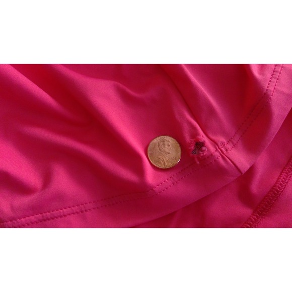 Tommy Bahama Pearl OTS Spa Dress XS Womens Pink New ruffle Pocket hole - Picture 8 of 8